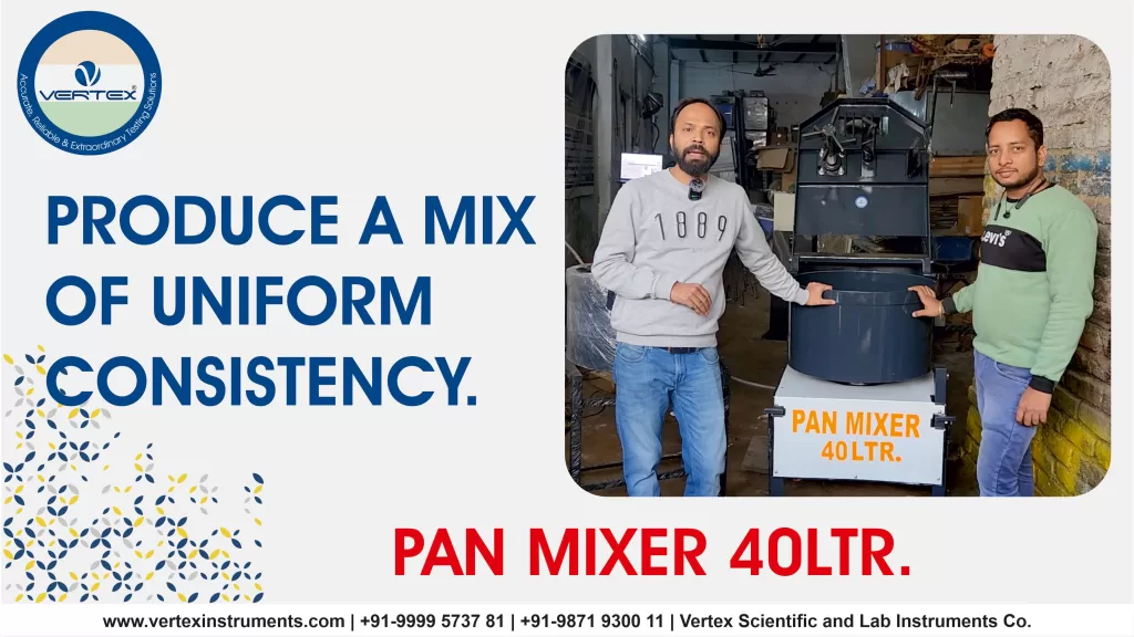 Premium Quality Pan Mixer Size 40Ltr, 60Ltr, 80Ltr, 100Ltr & 200 Ltrs