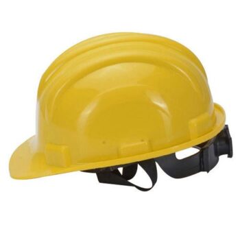 Yellow Safety Helmet-Ratchet Type