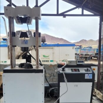 Automatic Servo Controlled Universal Testing Machine Front Open Head Hydraulic Grip